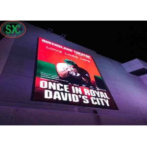 P4.81 Giant Outdoor Full Color LED Die-Cast Aluminum Screen 64*32 Dot Matrix