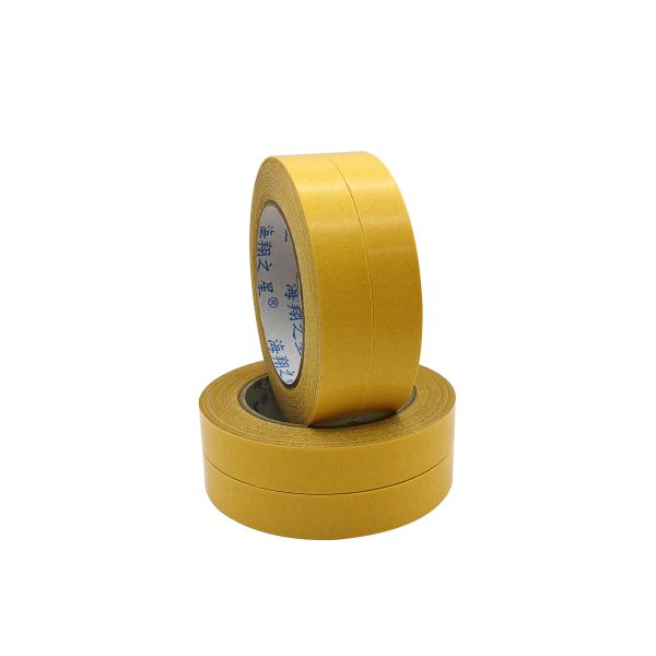 Quality Wholesale Price Hot Melt Carpet Tape Double Sided Rubber Adhesive Pressure Sensitive Hot Melt Ginger Free Sample for Masking wholesale