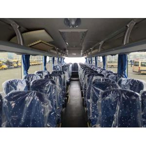 Brand New Yutong Bus ZK6122H9 With 55 Seats White Color In Promotion Rear Engine