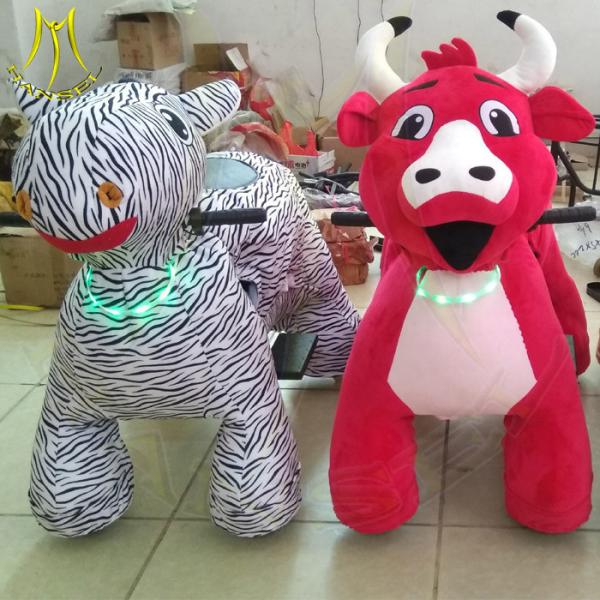 Quality Hansel entertainment electric game machine animal large plush ride toy wholesale