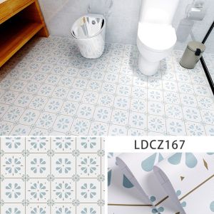 Indoor Removable Floor Decal with Decorative Design and Anti-Static PVC Material
