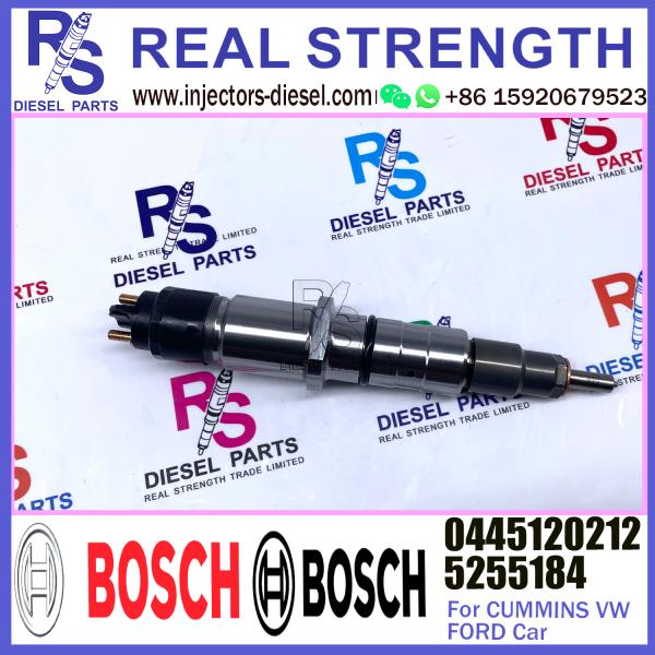 Diesel Common Rail Feul Injector 0445120212 5255184 for Cummins ISB5.9 Diesel Engine