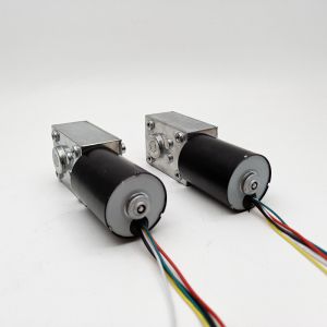 Faradyi Custom 58mm Worm Gear Box Reverse Self Lock 12v Dc Worm Gear Motor 5nm