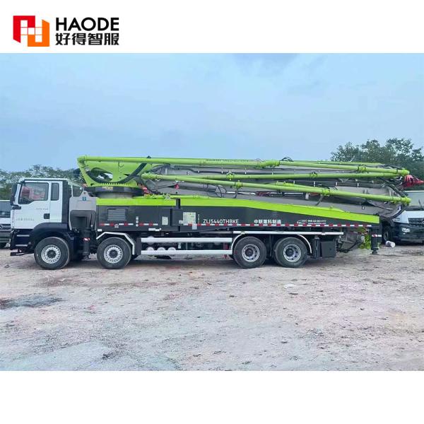 2021 Used Perfect Condition Mercedes Benz Chassis Truck 63m Boom Zoomlion 63X-7rz Concrete Pump Trucks for Sale
