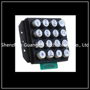 Cheap Zinc Alloy Backlit Numeric Keypad Aging Resistant With Abs Frame for sale