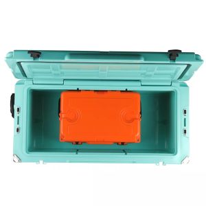 135QT Waterproof Rotomolded Ice Box Plastic Wheeled Cooler