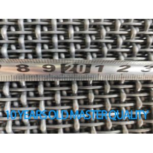 Robust Crimped Woven Wire Screen: Industrial-Grade Steel Iron Mesh for Rock
