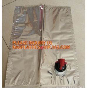 3 liters 10 liters gallon bib bag in box wine dispenser,3L empty bag in box for