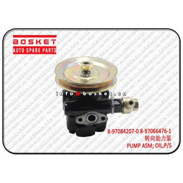 NKR55 4JB1 1 Power Steering Oil Pump Assembly 8970842070 8970664761 8-97084207-0