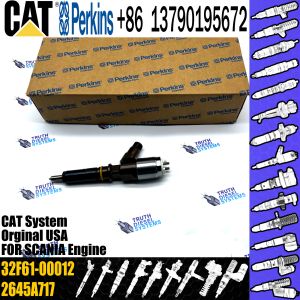Excavator engine parts for Caterpillar CAT C4.2 engine fuel injector 32F61-00060