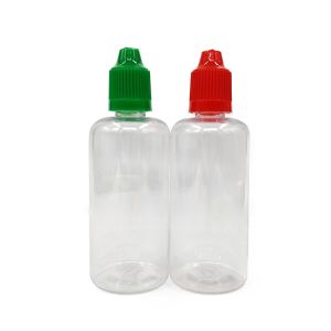 Amber Collor 60ml Plastic bottles