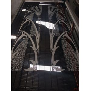 2019 New Customized Size Color Stainless Steel Doors Design Pattern For 5 Stars