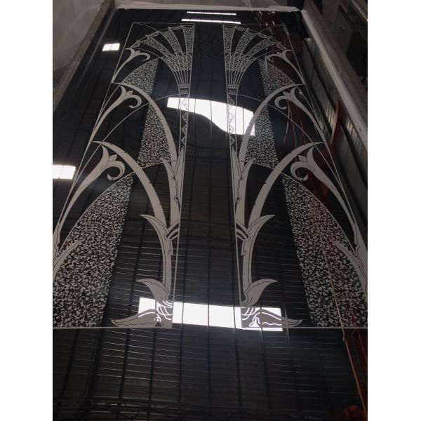 2019 New Customized Size Color Stainless Steel Doors Design Pattern For 5 Stars