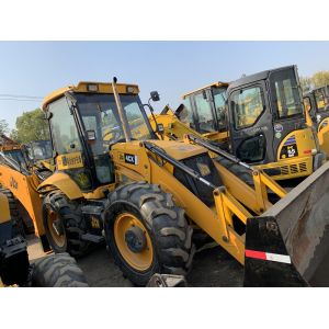 Made In UK JCB 4CX Used Backhoe Loader 4 Wheel Drive / JCB Backhoe Loader 4CX