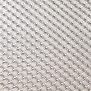 Square Decorative Cloth Mesh Enhancing Project with Plain Weave