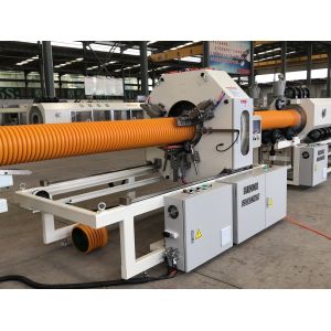 Water Cooling Plastic PVC DWC Pipe Machine Making Machine Extrusion Line