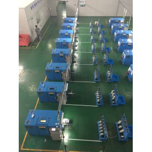 PLC Control Copper Wire Twisting Machine 300mm Bobbin 2300×1100×1330 mm