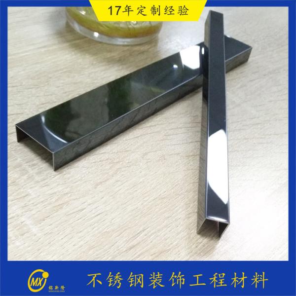 Quality Mirror Finish Stainless Steel Tile Strips Decorative Metal Trim ASTM Standard wholesale