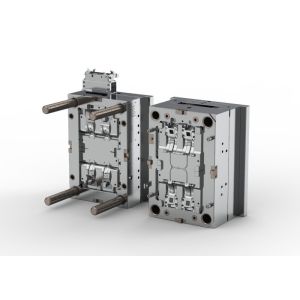 OEM / ODM ： Cold Runner Injection Molding & Transparent Smart Watch Base Lower