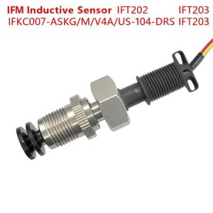 IFM Inductive Sensor with 4mm Sensing Range M12 x 1 Dimensions and Protection