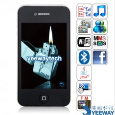 HiPhone NO.4 Quad Band Dual Cards Dual Standby Dual Cameras WIFI Bluetooth Java