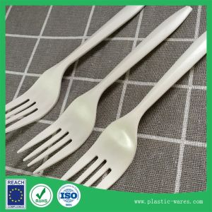 China Compostable Cornstarch Forks on sale