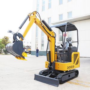 Telescopic Track Frame Rubber Track Mini Excavator 1800kg