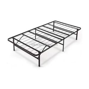 Modern Design Storage Metal Bed Frame Hotel-Style Foldable Extra Bed with
