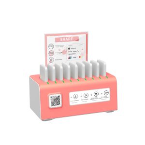 USB Kiosk Power Bank Rental Kiosk 3500g Short Circuit Protection