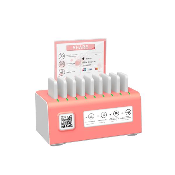 Quality USB Kiosk Power Bank Rental Kiosk 3500g Short Circuit Protection wholesale