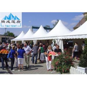 China Commercial PVC Cloth Proof Marquee Party Tent 6x6M UV Resistant Waterproof on sale