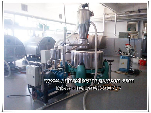 Pneumatic polyethylene polypropylene vacuum transporting machine