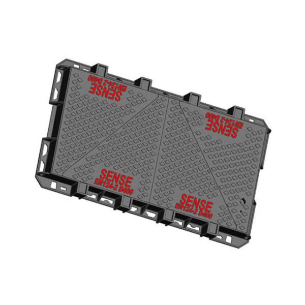 Quality D400 Triangular Manhole Cover Four Triangle / Manhole Grate Parking Areas wholesale