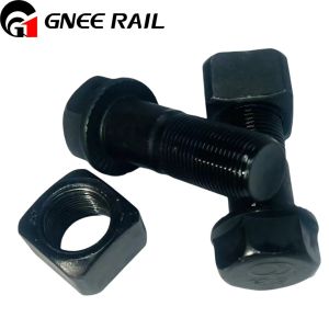 High Performance Button Head Oval Neck Fish Bolts For Rail Fasteners System