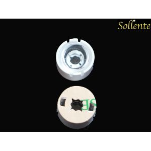 1 watt PMMA Cree XTE Single Led lens Easy Assembly With 3M Glue Tape