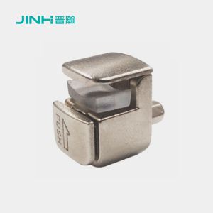 China Square Glass Panel Clips Zinc Alloy Furniture Accessories For 8mm Thickness Glass on sale