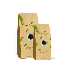 China ODM OEM Foil Laminated Side Gusset Bags Dark Tea Packaging 150g on sale