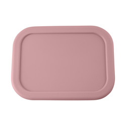 3 Compartment Silicone Lunch Containers , Reusable Silicone Bento Lunch Box Leak