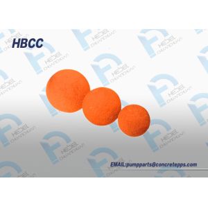 Eco Friendly durable 2 inch to 8 inch Sponge Cleaning Ball for Concrete Pump