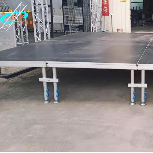 Quality 4' X 4' Portable Stage Platform Modular System With Height Adjustable Riser wholesale