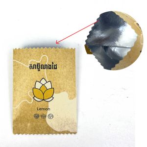 50 - 200microns Heat Seal Kraft Paper Aluminum Foil Back Seal Bag For Small Unit