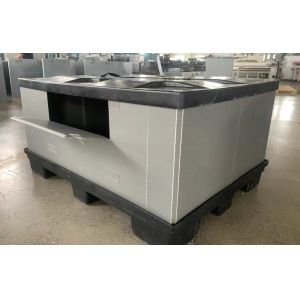 Moving Sleeve Plastic Pallet Box PP Honeycomb Plastic Turnover Box