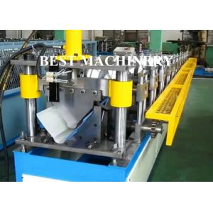 Roof Tile Crest Ridge Cap Roll Forming Machine CE / SGS Certificated