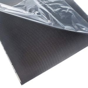Glossy Twill Carbon Fiber Sheet T300 Custom Carbon Fiber Plate
