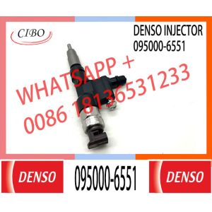 Diesel inyector common rail fuel injector 23670-E0190 23670-78140 095000-6550