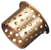 Oil Apertures Wrapped Bronze Plain Bush Bearing For Engineering Machines
