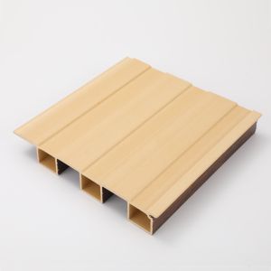Nano PVC Wood Effect Indoor Fluted Wall Panel for Moisture-Proof Interior