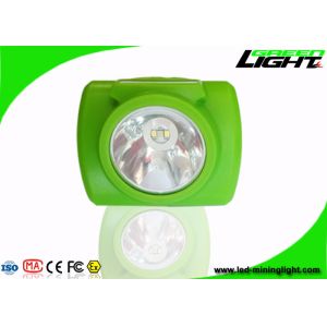 13000LUX Led Mining Cap Lamp , Portable Miners Helmet Light IP68 Waterproof