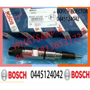 China 0445124042 injector 0445124007 04909358 04915316 fuel injector EC350 D8K diesel engine injector for bosch VOL on sale