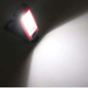 Plastic Handheld Rechargeable Work Light 12.6x4.7x2.8cm